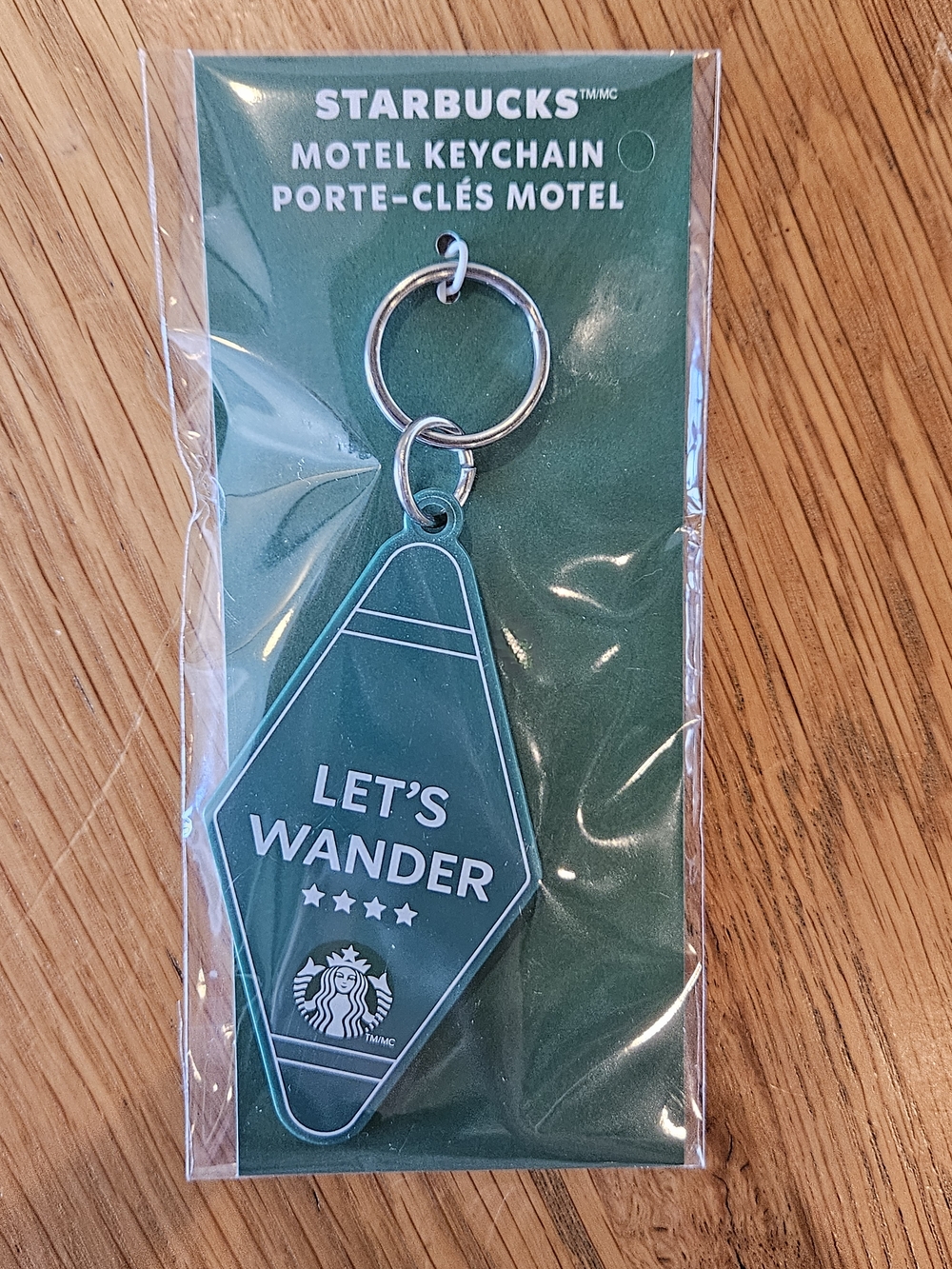 Starbucks 2026 Road Trip COFFEE RUN Motel Keychain New Sealed Collectible RARE